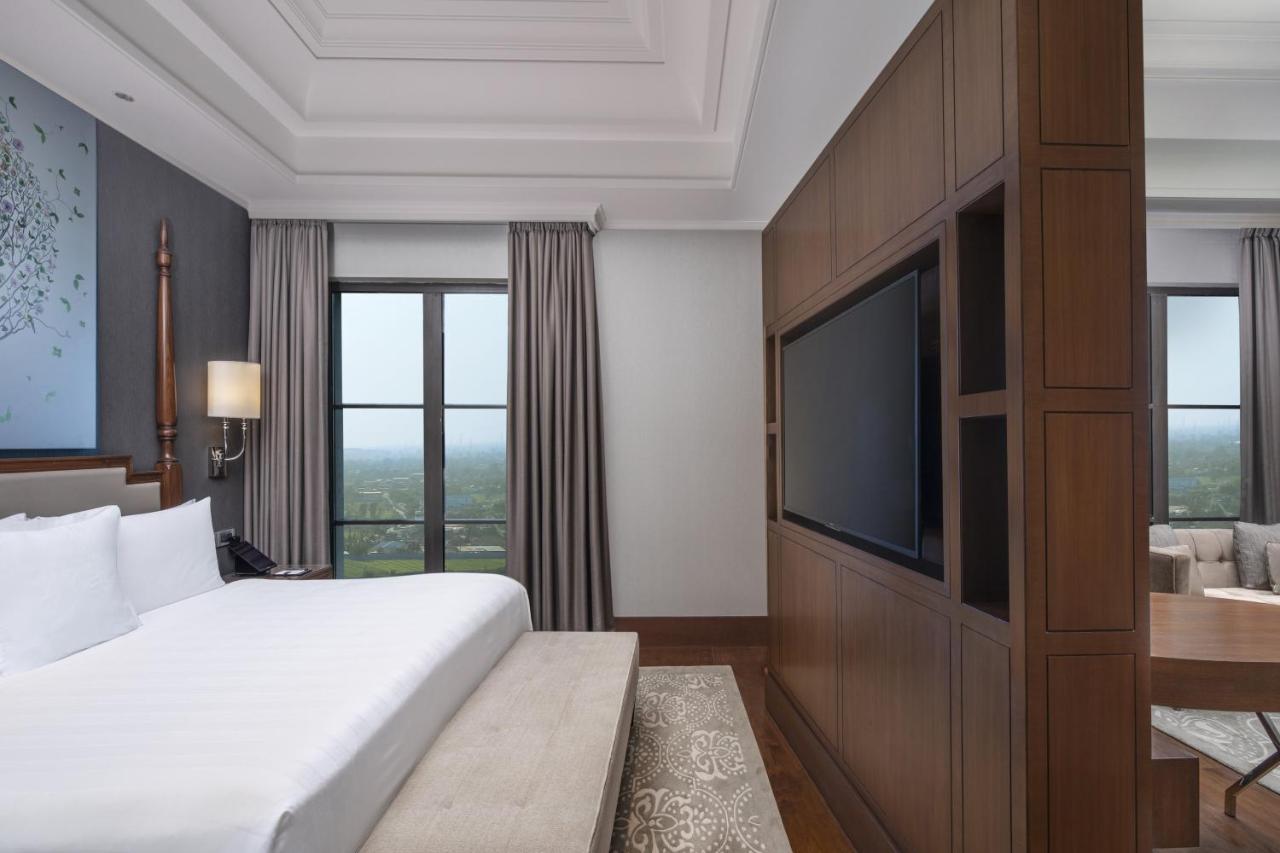 Itc Royal Bengal, A Luxury Collection Hotel, Kalkata Exteriér fotografie A bedroom at the hotel